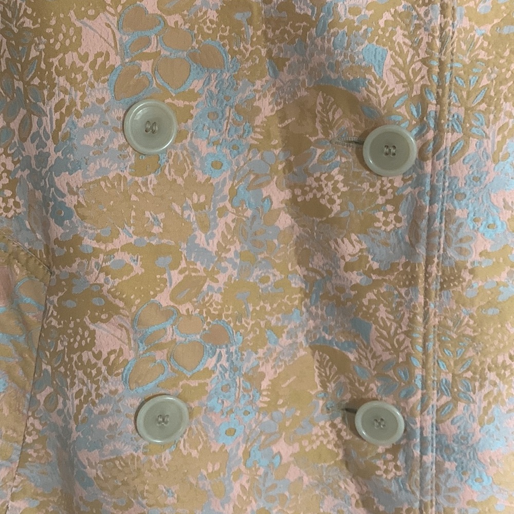 Barney’s New York spring floral coat 💕 size 38 💕 - Picture 7 of 13